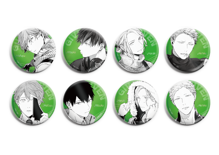 「ギヴン」CODA:NextVerse シリーズ 缶バッジA　ブラインド（全8種）	