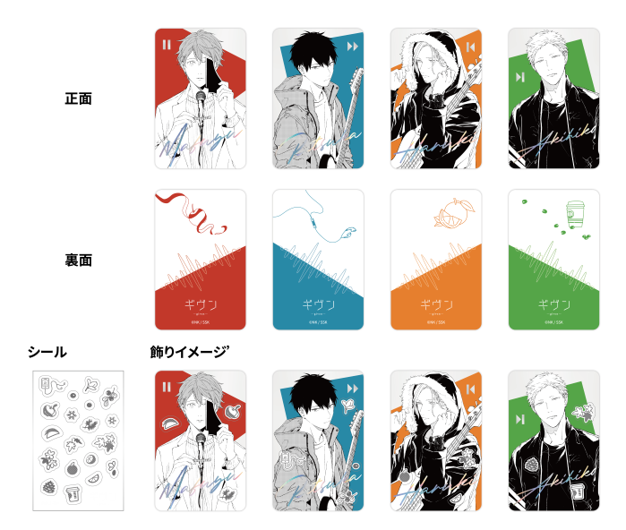 「ギヴン」CODA:NextVerse シリーズ フォトカードセットA	