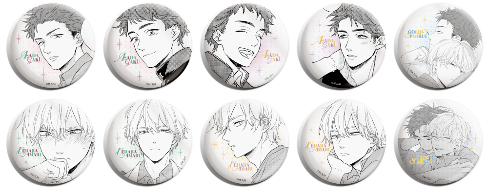 【2026年8月下旬・再入荷予定】ゴールデンスパークル DazzlingMomentシリーズ トレーディング缶バッジ（BOX）（10種）