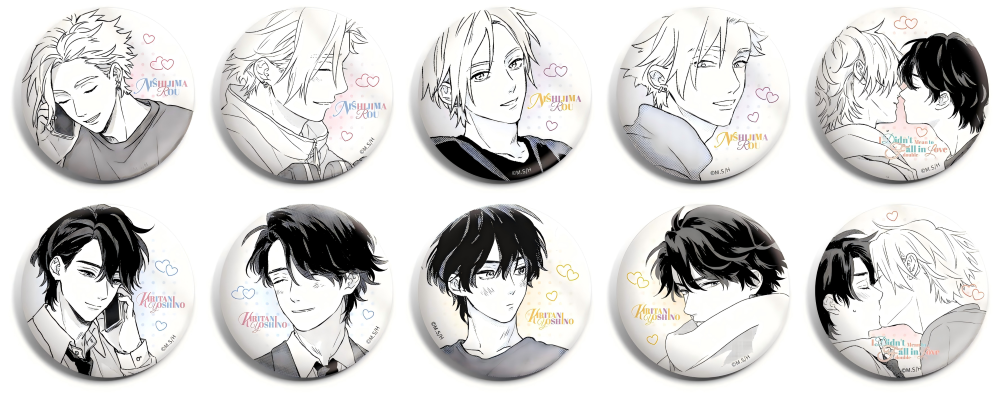 【2026年8月下旬・再入荷予定】恋をするつもりはなかった DazzlingMomentシリーズ トレーディング缶バッジ（BOX）（10種）