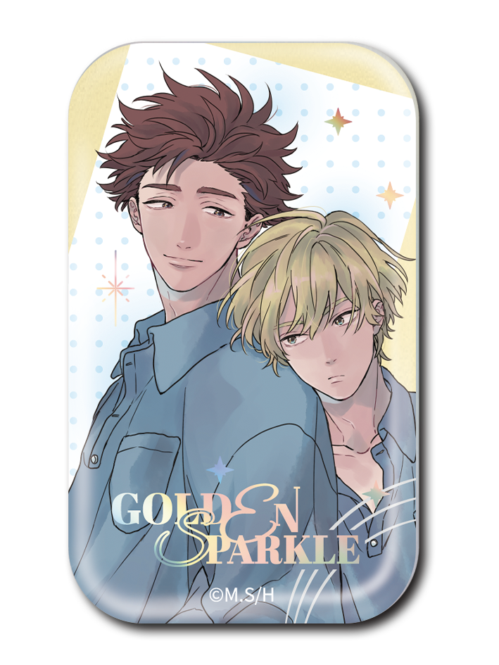 【2026年8月下旬・再入荷予定】ゴールデンスパークル DazzlingMomentシリーズ ペア缶バッジ C