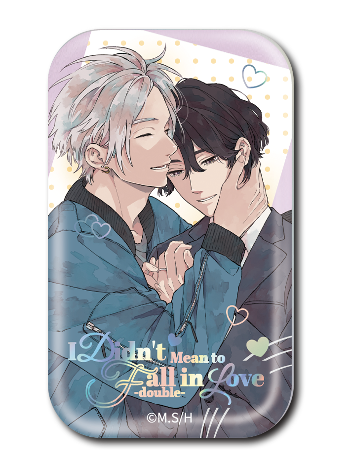【2026年8月下旬・再入荷予定】恋をするつもりはなかった DazzlingMomentシリーズ ペア缶バッジ B