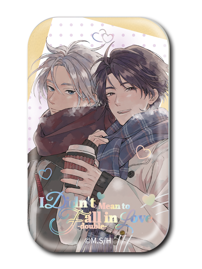 【2026年8月下旬・再入荷予定】恋をするつもりはなかった DazzlingMomentシリーズ ペア缶バッジ C