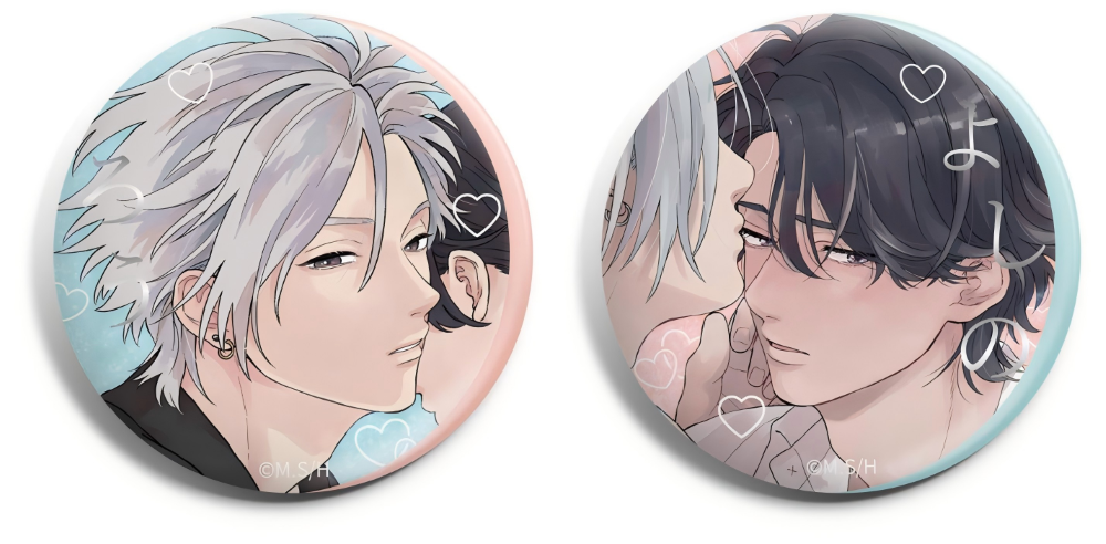 【2026年8月下旬・再入荷予定】恋をするつもりはなかった DazzlingMomentシリーズ 缶バッジセット A