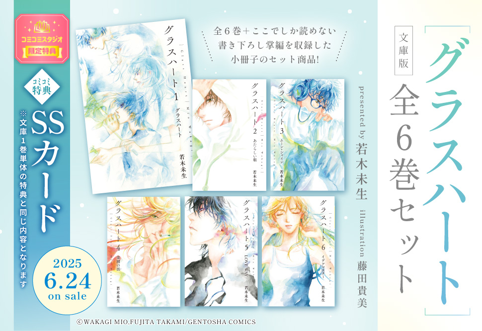 文庫版「グラスハート」全６巻セット