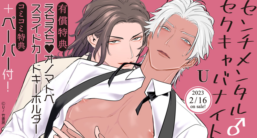 センチメンタル♂セクキャバナイト【有償特典・オノマトペスライドカードキーホルダー】