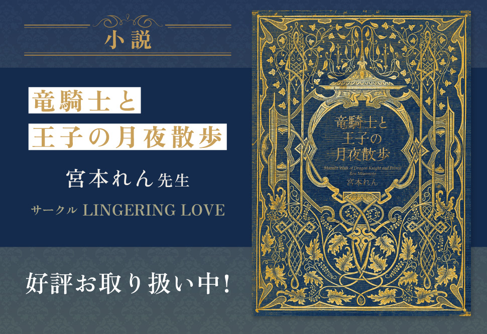 【小説】竜騎士と王子の月夜散歩