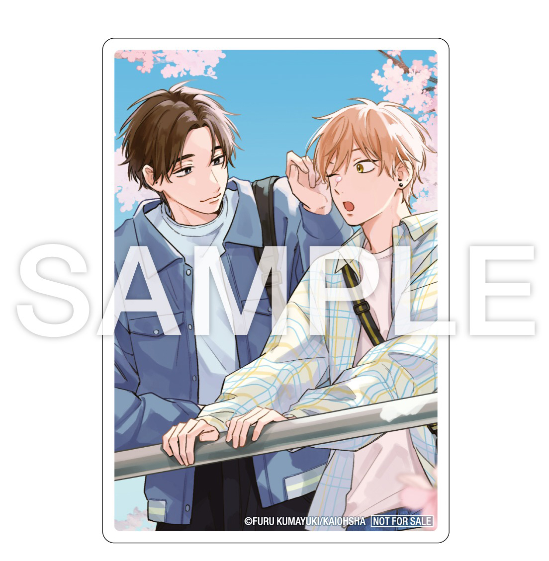 熊雪ふる先生直筆サイン入りアクリルカード