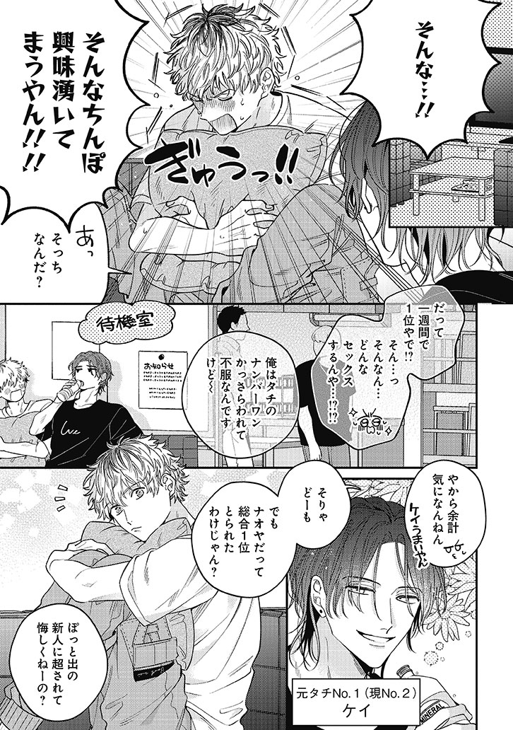 BLコミック ウケ専ボーイは神テク男子とセフレになりたい！ - 漫画