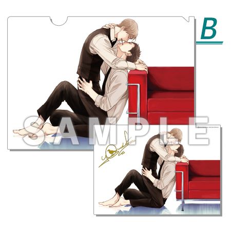 ヨネダコウ先生「囀る鳥は羽ばたかない」A4クリアファイル&A5カードセット<B>