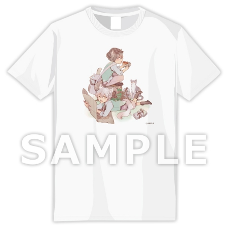 『水稀たま先生』Tシャツ【コミコミ×猫助け】