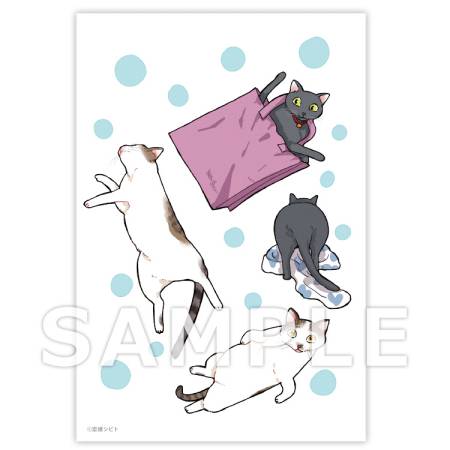 『恋煩シビト先生』イラストカード【コミコミ×猫助け】