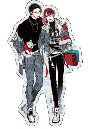 【Qpa・LAND開催記念】キラメキ・ホログラムステッカー　楔ケリ