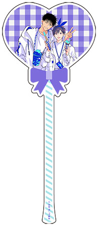 【Qpa・LAND開催記念】バルーン風ハートアクリルステッキ　麻倉唯