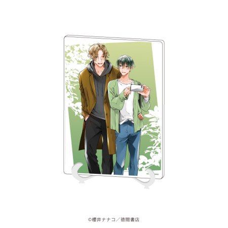 アクリルアートボード(A5サイズ)「君の瞳は宝石よりも」01/一色啓斗＆綿谷月麦(描き下ろしイラスト)