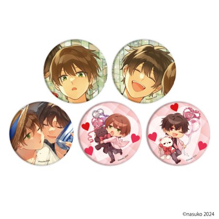 缶バッジ「ドライアイの恋人」01/ブラインド(全5種)(公式&描き下ろしイラスト)