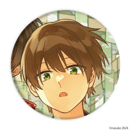 缶バッジ「ドライアイの恋人」01/ブラインド(全5種)(公式&描き下ろしイラスト)