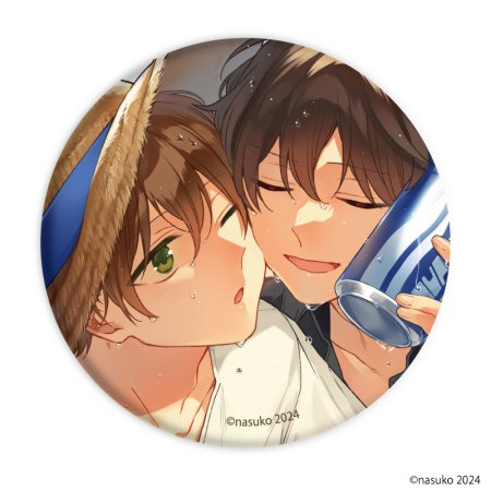 缶バッジ「ドライアイの恋人」01/ブラインド(全5種)(公式&描き下ろしイラスト)