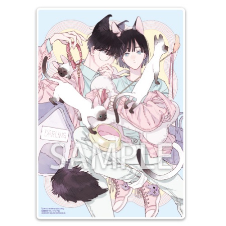 【11/中旬・再入荷予定】吉田ゆうこ先生「LOVELY INUMIMI DARLING」A5アクリルボード