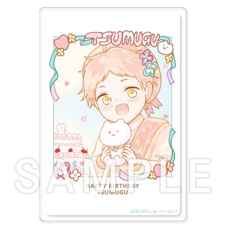 ドラマCD「二人でパパはじめました」発売記念グッズ　トレーディングアクリルカード（全3種ランダム）