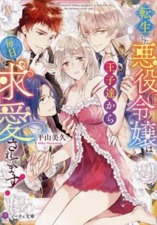 転生した悪役令嬢は王子達から毎日求愛されてます！