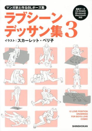 マンガ家と作るBLポーズ集 ラブシーンデッサン集（3）