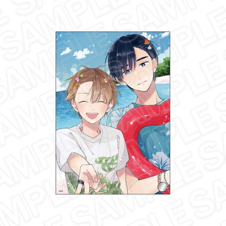 君には届かない。　ミニアクリルアート　summer ver.