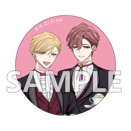 drap butler's cafe 缶バッジセット【星倉ぞぞ】