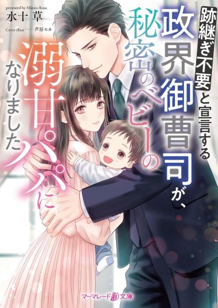 跡継ぎ不要と宣言する政界御曹司が、秘密のベビーの溺甘パパになりました