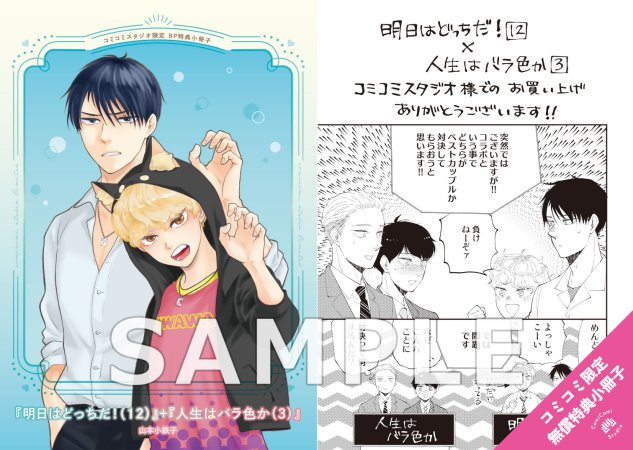 【2冊セット商品】『明日はどっちだ！（12）』＋『人生はバラ色か（3）』