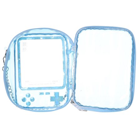 Osel 携帯ゲーム型ぬいポーチ　ブルー