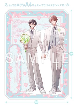 【受注生産/1次ご予約分】三上志乃先生「ピットスポルム 四葉」メガでかアクリルスタンド【コミコミオブザイヤー2024】