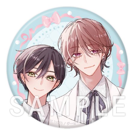 三上志乃先生「ピットスポルム 四葉」缶バッジ【コミコミオブザイヤー2024】