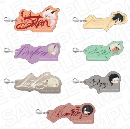 地獄のどこが悪い？-What in ”HELL” is bad?-アクリルチャーム(ブラインド)　（全7種）　執事 ver.