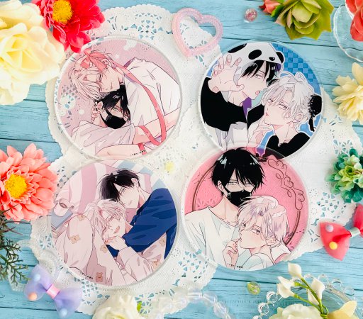 ドラマCD「可哀想な君は僕だけの甘やかな傷」トレーディングアクリルコースター（全4種）