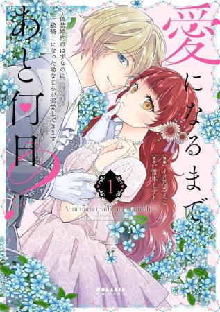 愛になるまであと何日？～偽装婚約のはずなのに、上級騎士になった幼なじみが溺愛してきます～（1）