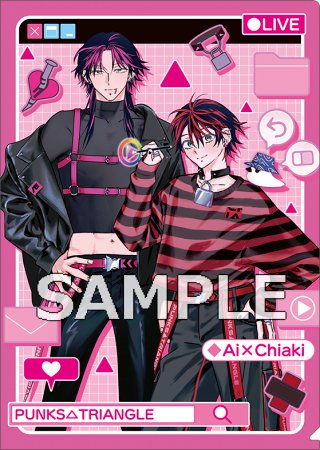 PUNKS△TRIANGLE　クリアファイル