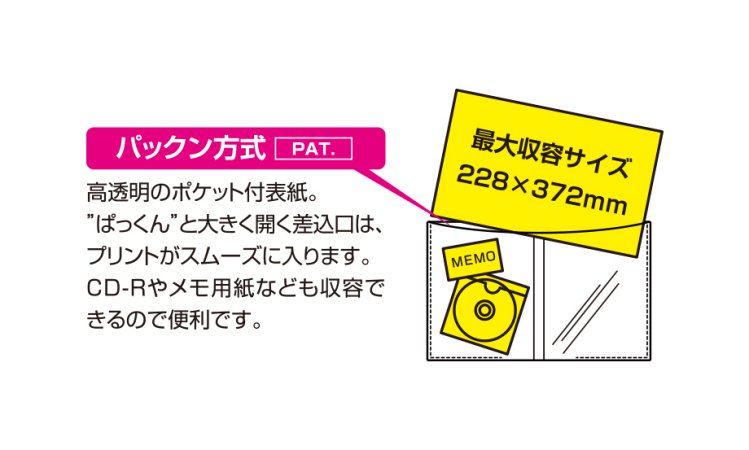 パックン ポストカードホルダー