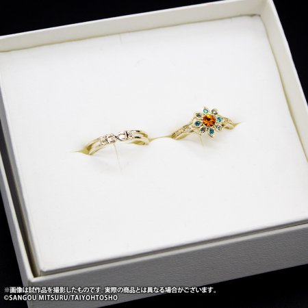 HertZ＆CRAFT　2連リング　友達はキスしない！