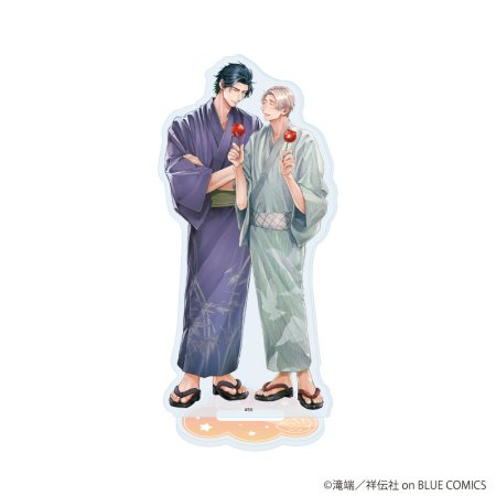 アクリルスタンド「滝端先生」01/「社会人カップルのSummer Vacation」BLフェア(描き下ろしイラスト)
