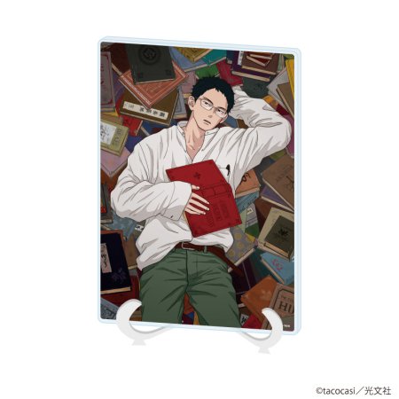 アクリルアートボード(A5サイズ)「tacocasi先生」01/「社会人カップルのSummer Vacation」BLフェア(公式イラスト)