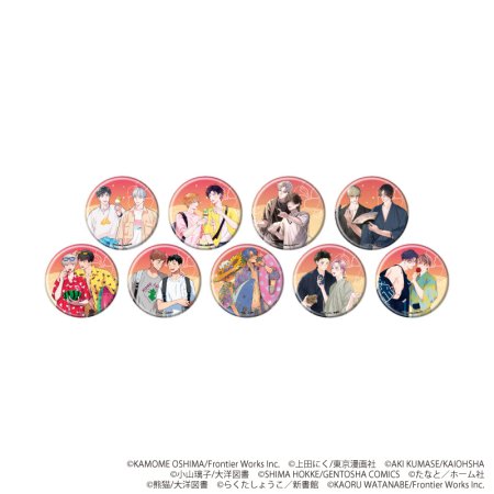 シェリプラス　10周年記念展　ミニ色紙　コンプリートセット シェリプラス10周年記念展グッズ】【Cheri+】連載作品 ミニ色紙