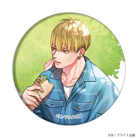 缶バッジ「鮫は桜に恋をする」01/コンプリートセット(全6種)(公式&描き下ろしイラスト)