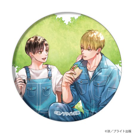 缶バッジ「鮫は桜に恋をする」01/コンプリートセット(全6種)(公式&描き下ろしイラスト)