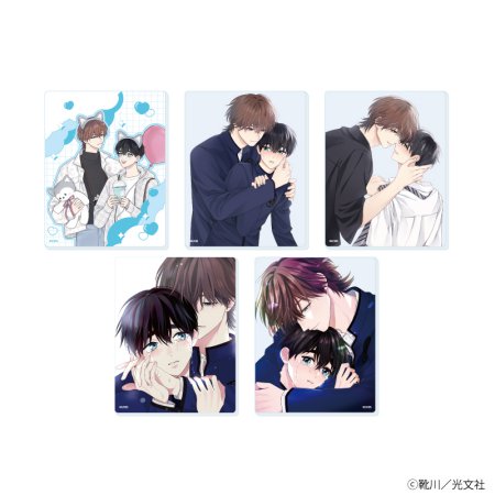 アクリルカード「秘匿のΩは運命を殺す」01/ブラインド(全5種)(公式&描き下ろしイラスト)