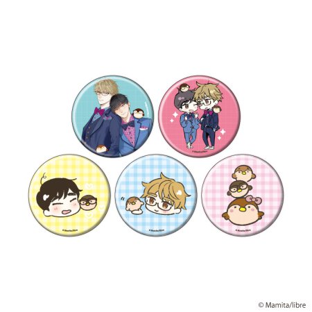 缶バッジ「40までにしたい10のこと」02/ブラインド(全5種)(公式&描き下ろしイラスト)