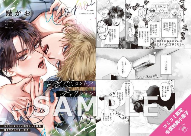 嘘恋コントラディクション【有償特典・小冊子】