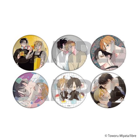 缶バッジ「君に注ぐ100dB」01/ブラインド(全6種)(公式&描き下ろしイラスト)