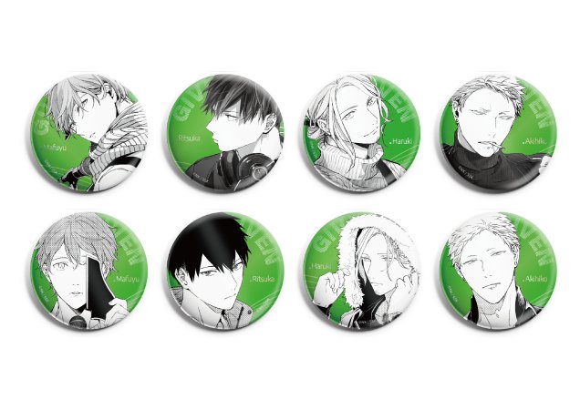 【2026年6月下旬・再入荷予定】「ギヴン」CODA:NextVerse シリーズ 缶バッジA　ブラインド（全8種）