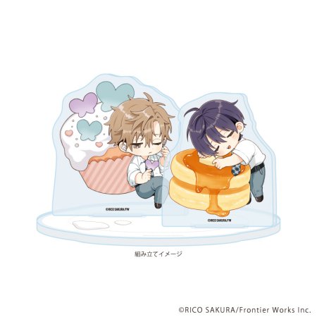 アクリルスタンドプレート「ストロベリーキス・メルト」02/B(既存イラスト)